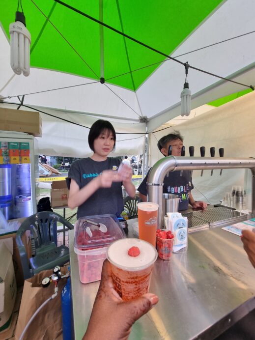 Strawberry sour beer 비어페스트코리아 Daegu craft beer festival