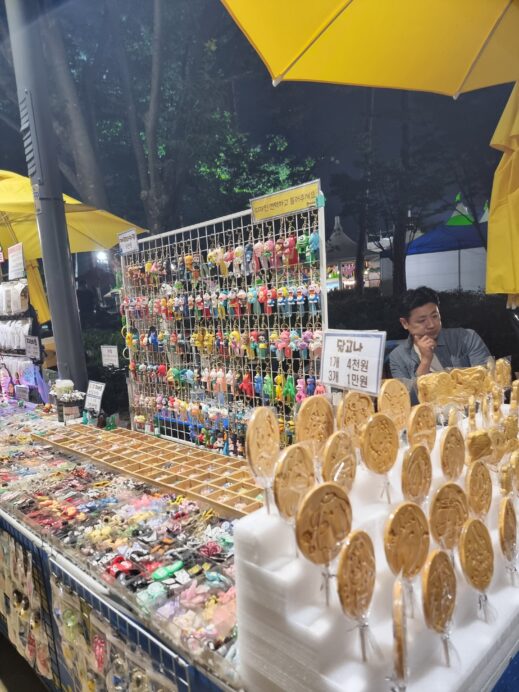 Sweet treats at Korean event