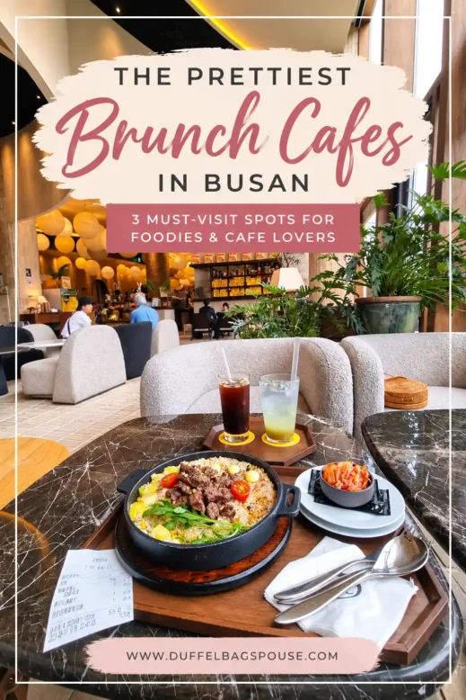 The Prettiest Brunch Cafes in Busan