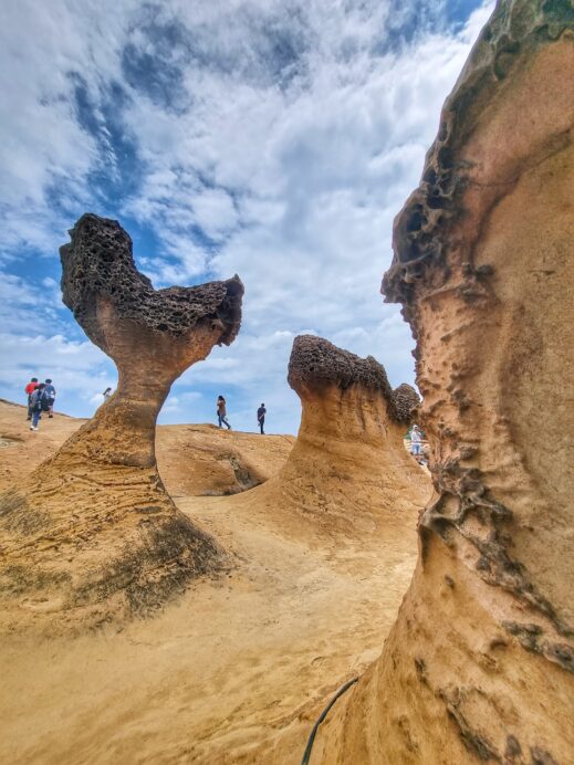 Yehliu Geopark columns