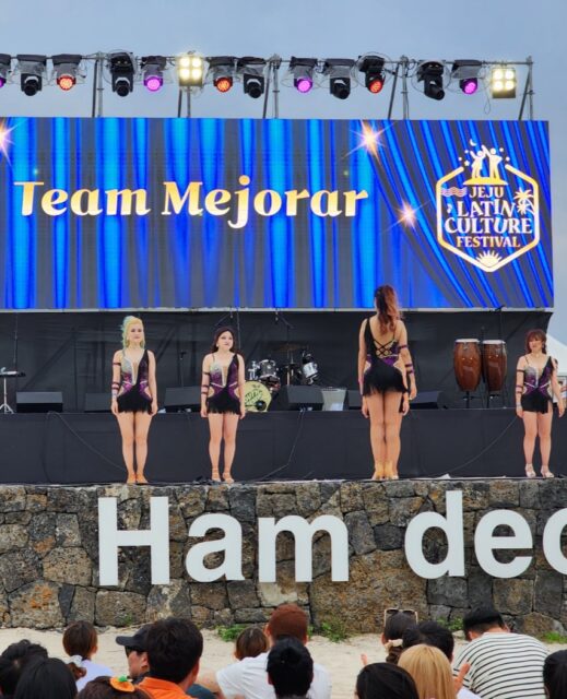 Latin culture festival team competition