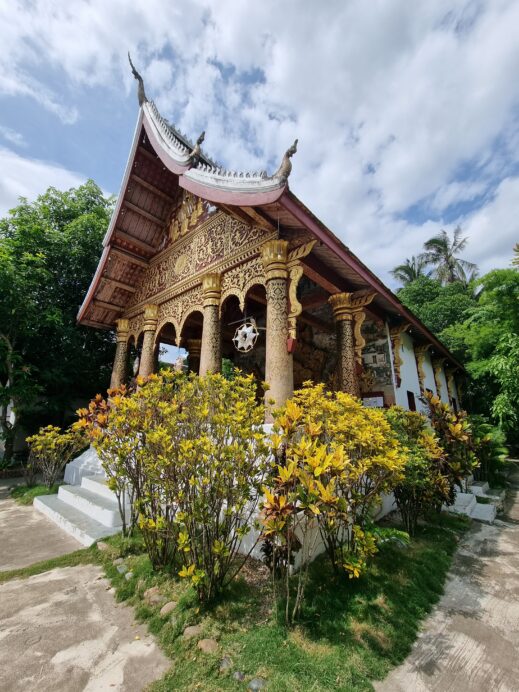 beautiful temple in Luang Prabang