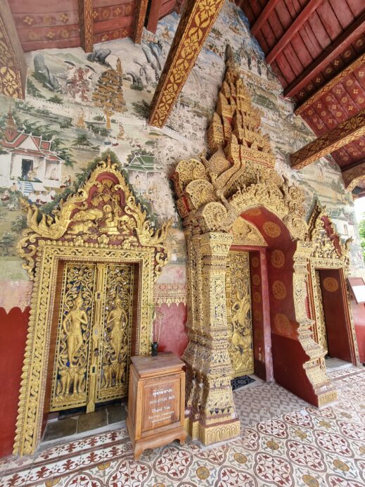 gold temple doors