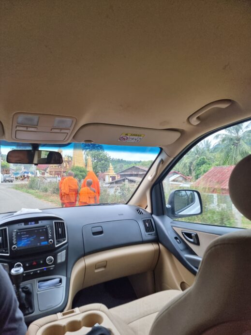 Luang Prabang Laos traditional monks