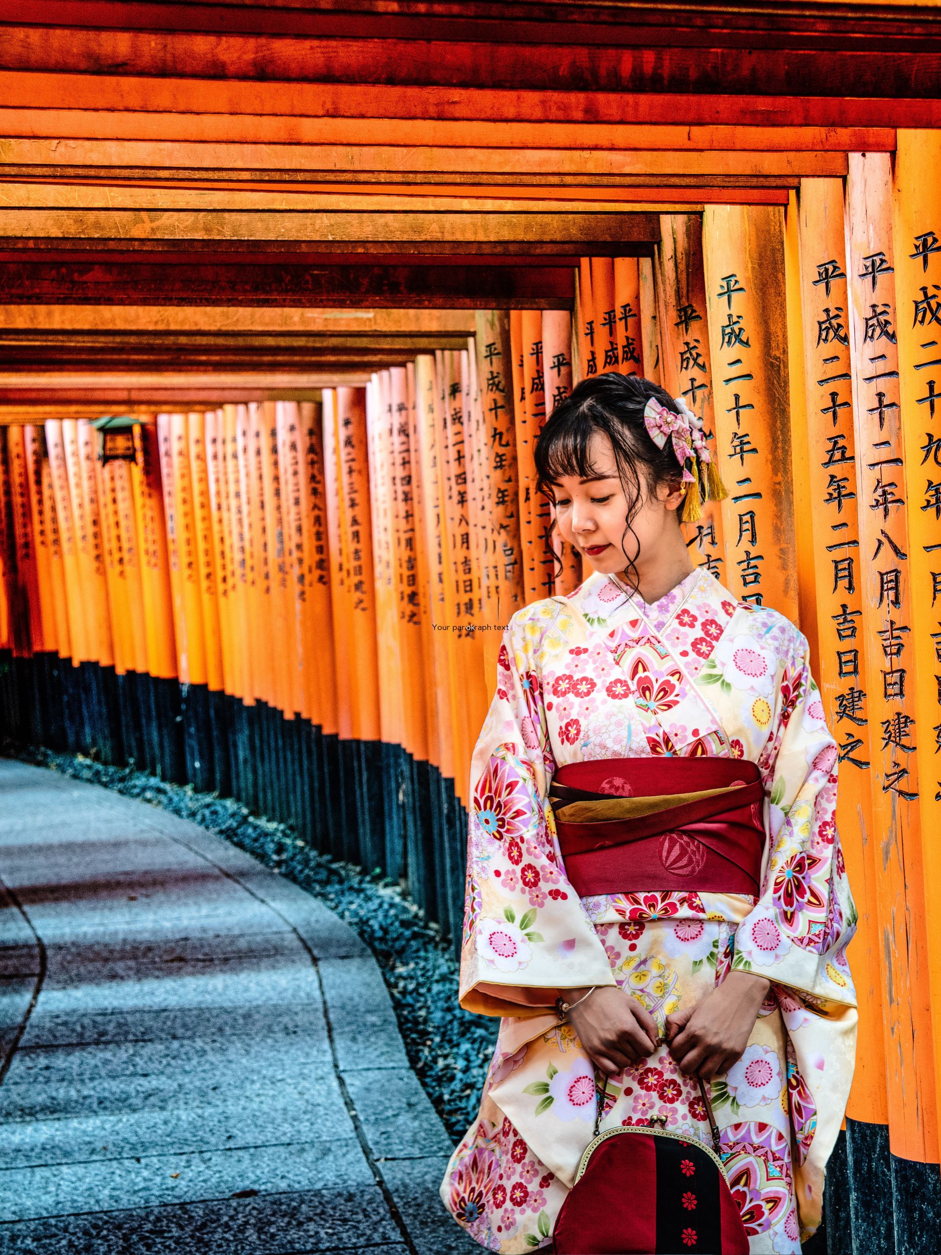Geisha in Kyoto Japan
