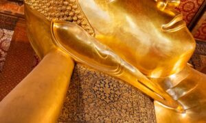 The Reclining Buddha at Wat Pho Temple