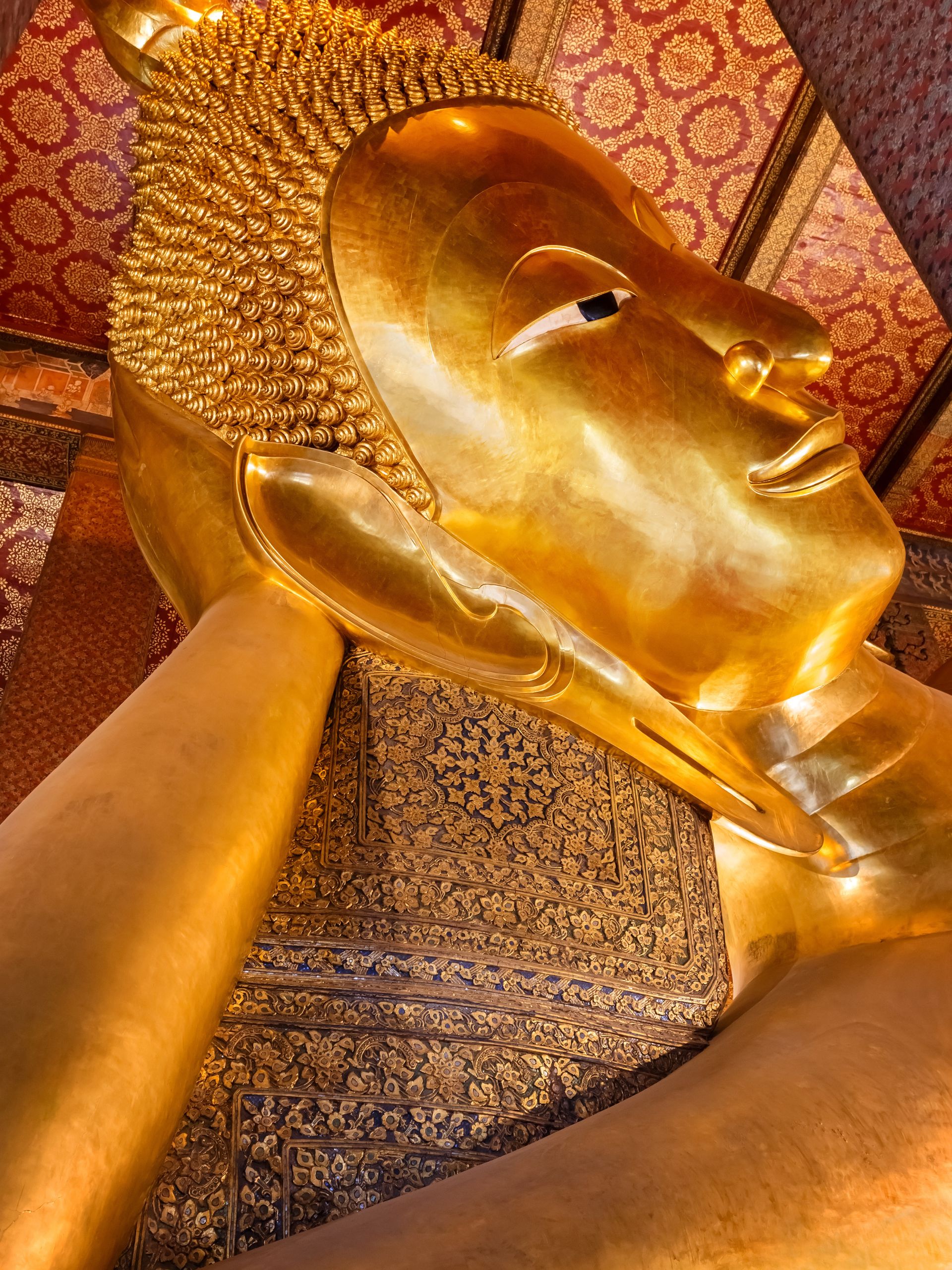 The Reclining Buddha at Wat Pho Temple