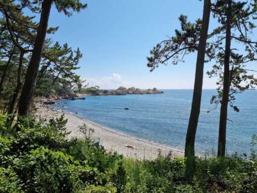 Pebbly Beach in South Korea