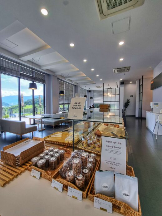 Objet Cafe ground floor display