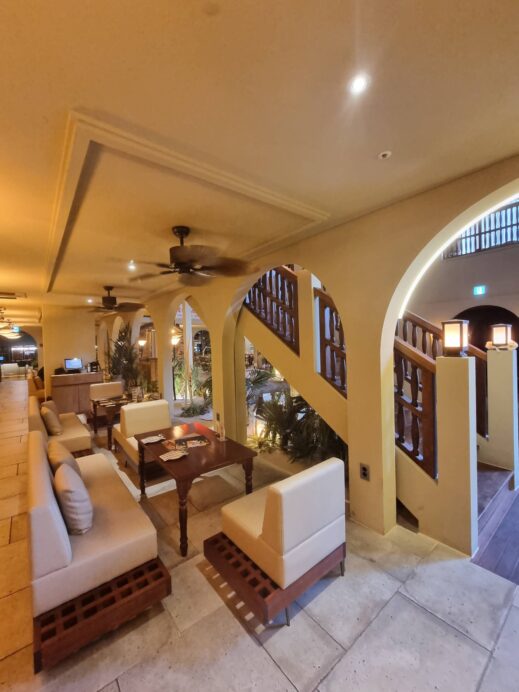 OIC Lounge decore and seating