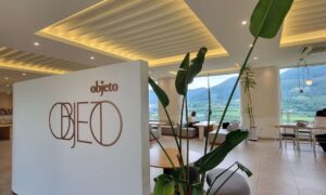 Objeto Brunch Cafe Cheongdo entrance