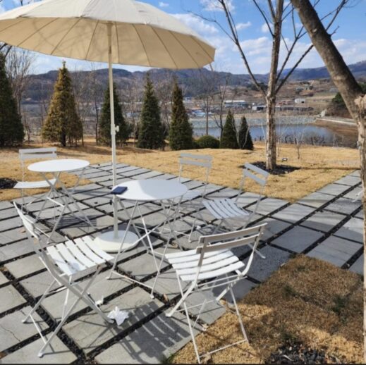 Soumou Cafe Cheongdo patio chairs
