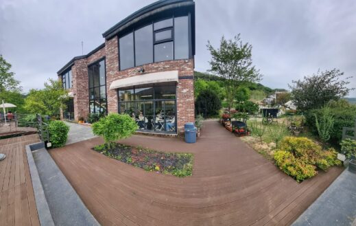 Soumou Cafe Cheongdo pan garden cafe building