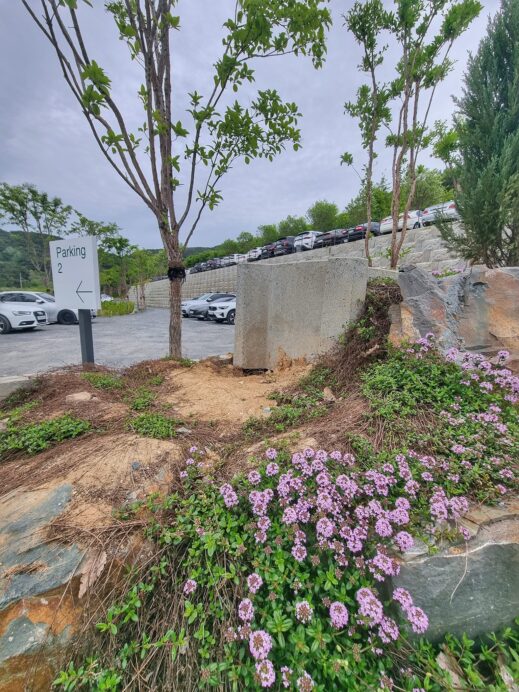 Soumou Cafe Cheongdo parking lot