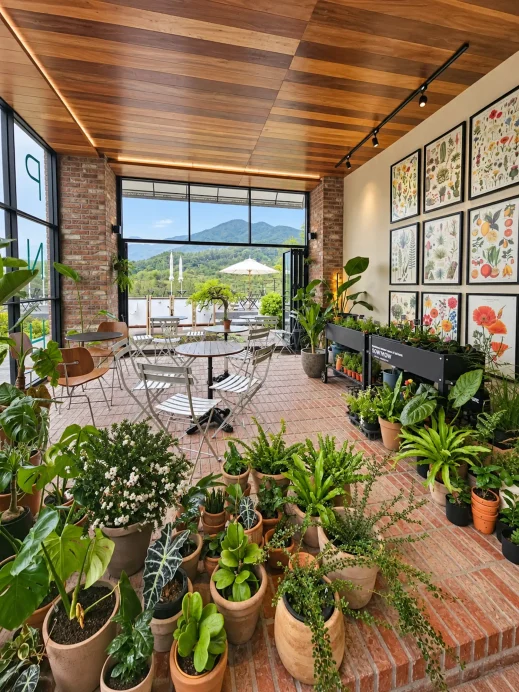 Soumow Cafe Mountainview Plant Cafe Lounge