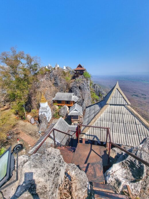 Sky temple rooftop