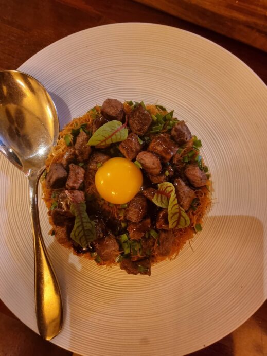 kimchi beef fried rice