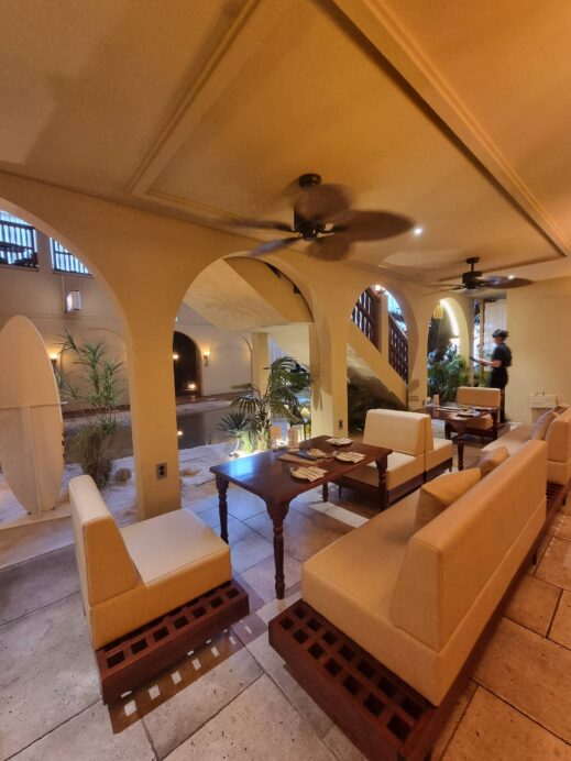 seating at Lounge OIC and Cafe 