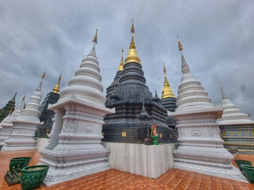 Twelve Stupas at Wat Ban Den Temple