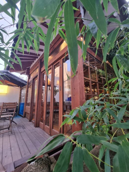 Romance Papa: A Traditional Daegu Cafe patio