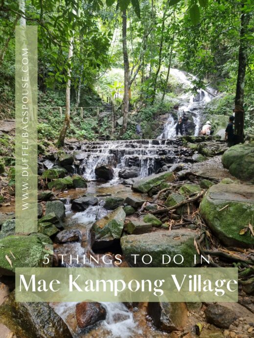 Village, Sankampaeng Hot Springs, Teddu Coffee Cafe, Chomnok Chommai Cafe, Mae Kampong Waterfall, Mae Kampong Village