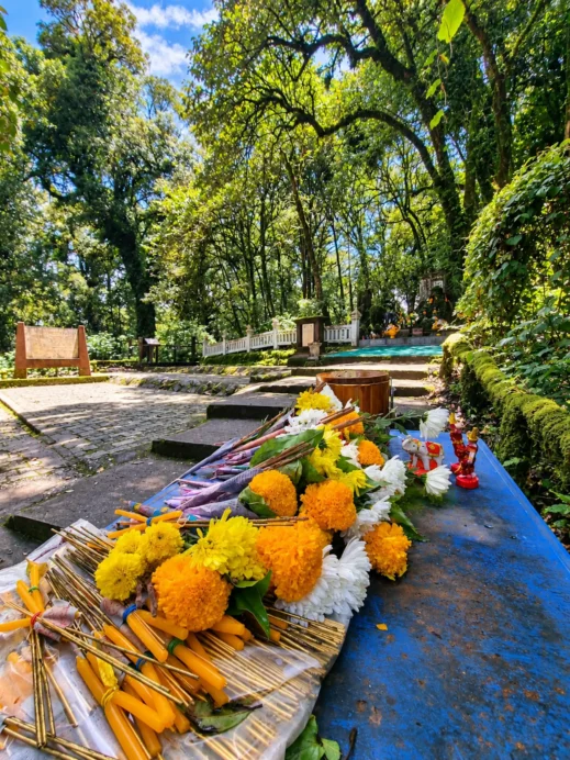 Doi Inthanon, nature trail, Shrine Offerings