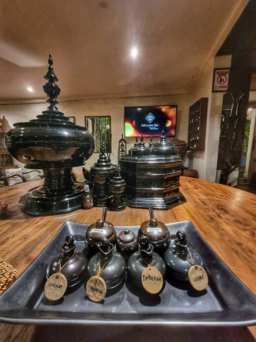 Fah Lanna Spa massage oils