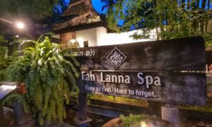 Fah Lanna Spa sign