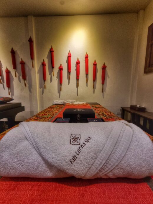 Fah Lanna Spa towels