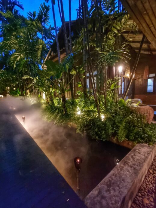 Fah Lanna Spa water