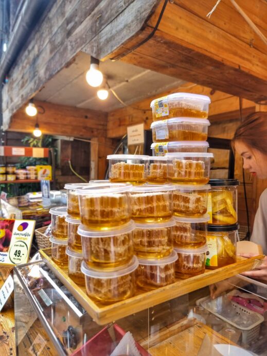 Honeycombs in Wander the Narrow Streets Mae Kampong Village