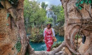 Me at Dantewada Land of Angels Waterfall Park