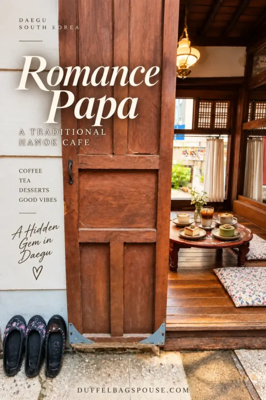 Romance Papa_ A Hidden Hanok Cafe