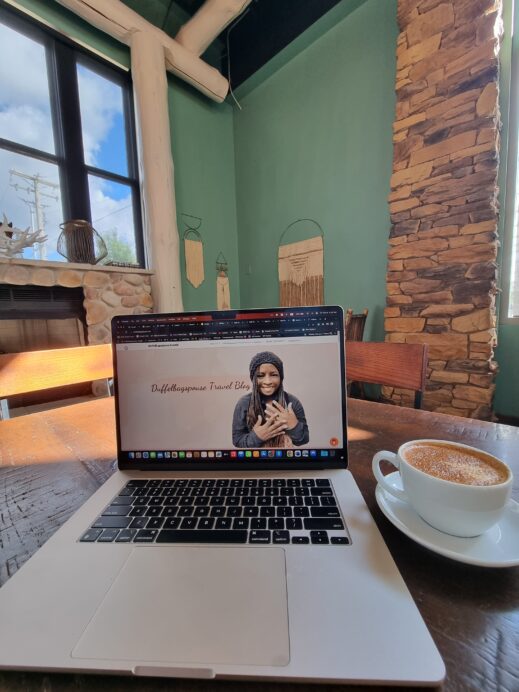St Louis Kaldis Coffee laptop