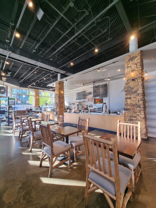 St Louis Kaldis Coffee inside