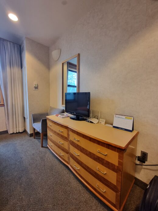 Camp Walker Lodge room dresser