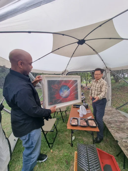 Day Camping, gift, Steven, Mr Kim