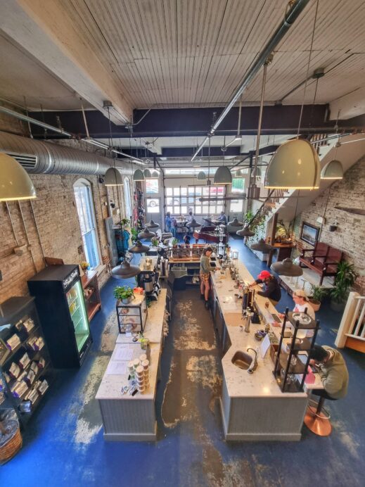 Ironclad Coffee Roasters 2nd floor