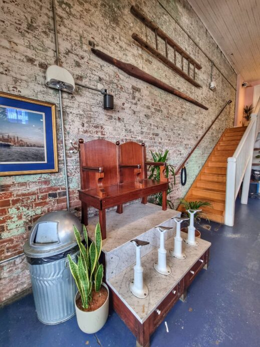 Ironclad Coffee Roasters shoeshine