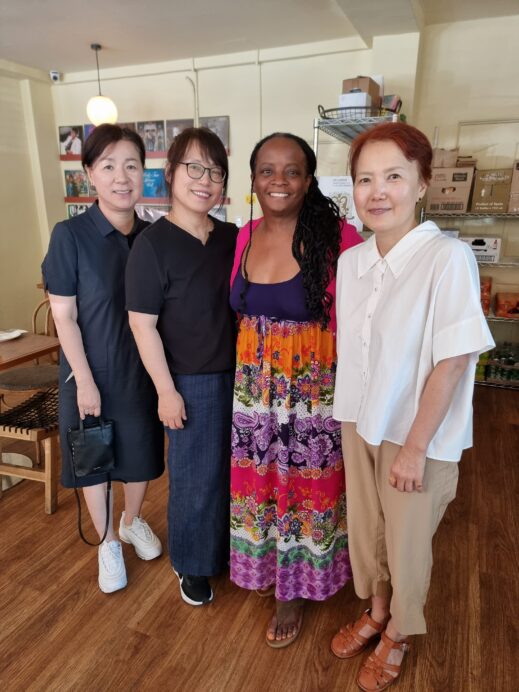 Kyung Sook and friends South Korea