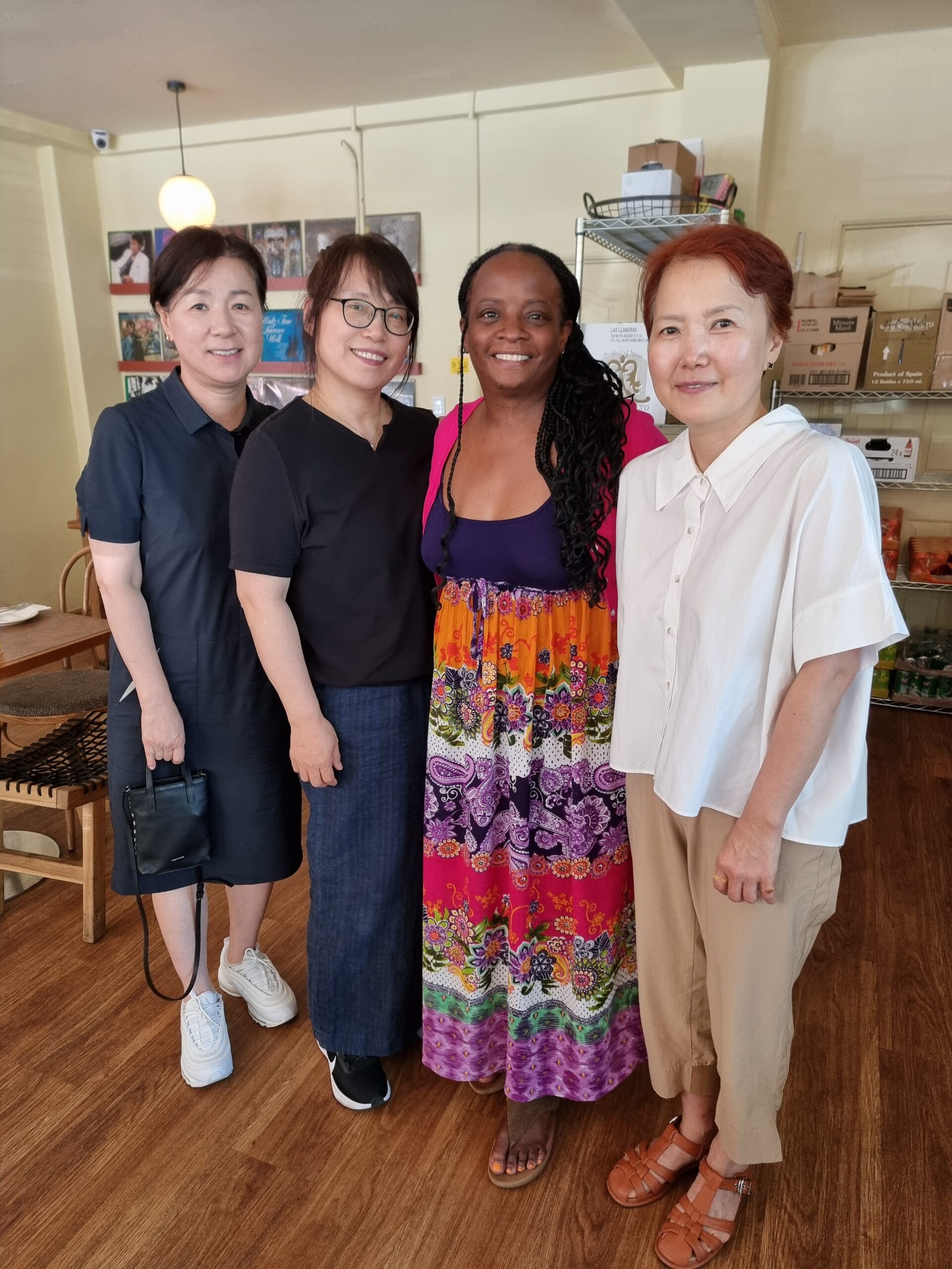 Kyung Sook and friends South Korea