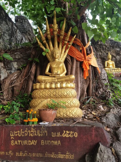 Phousi Hill Luang Prabang Laos Saturday Buddha