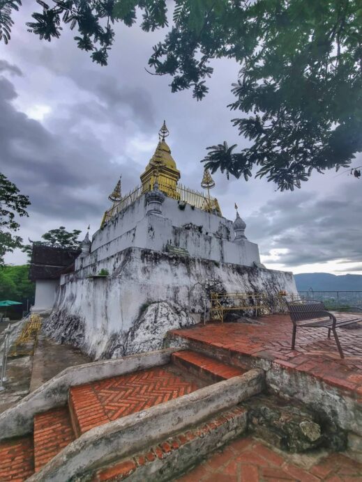 Phousi Hill Luang Prabang Laos That Chomsi