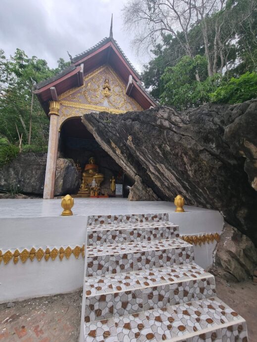 Phousi Hill Luang Prabang Laos cave