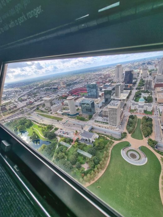 Saint louis from the arch