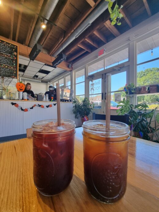 St Louis the Livingroom iced coffees