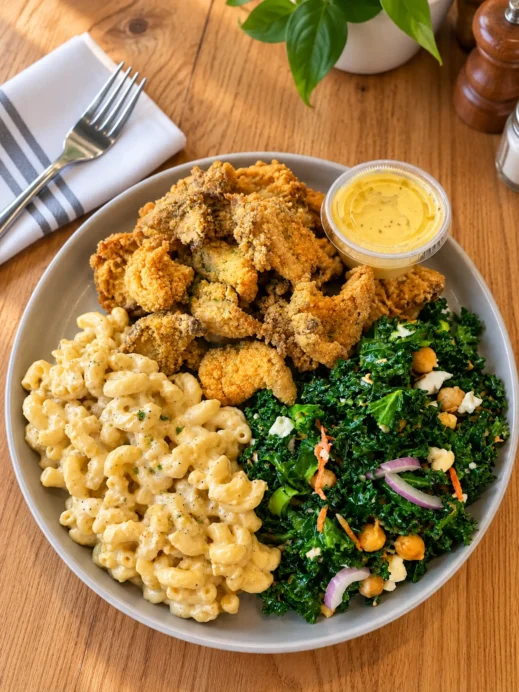 SweetArt Bakehouse fried fish trio