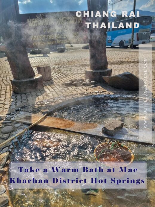 Take a Warm Bath at Mae Khachan District Hot Springs