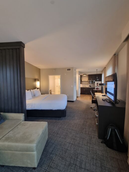 The Residence Inn Grand Rapids Downtown - length of the room