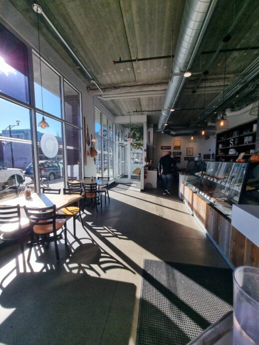 Scenic Route Bakery shadows